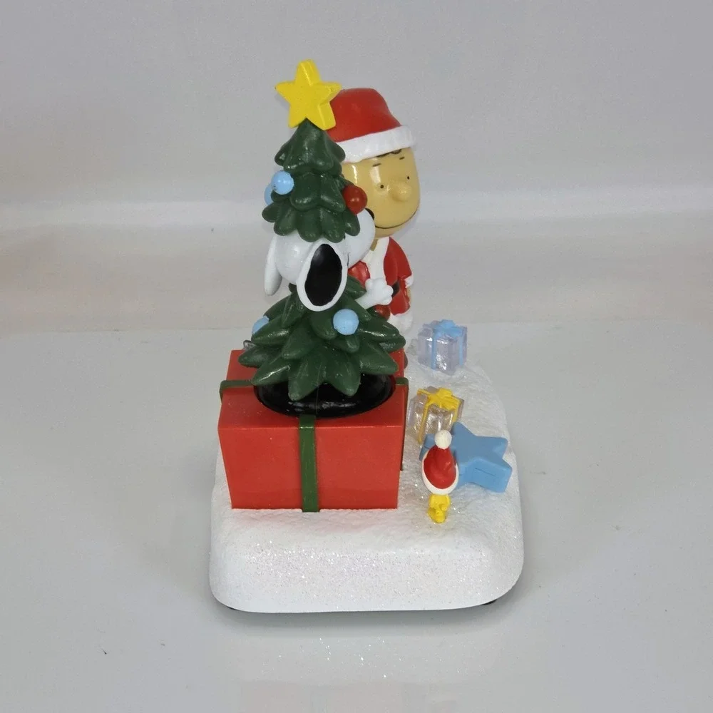Peanuts Snoopy & Charlie Light Up Musical Table Kurt S Adler Plays Linus & Lucy